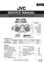 JVC MXJ-700-Service-Manual
